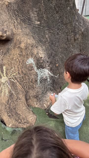 El árbol también es pizarrón